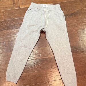 Reigning Champ Light Gray Joggers. Size small. Slim fit
